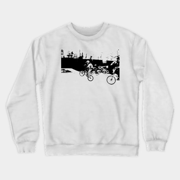 bmx Crewneck Sweatshirt by rickylabellevie